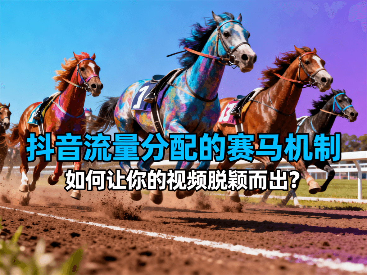 抖音流量分配的赛马机制：如何让你的视频脱颖而出？